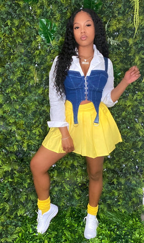 Lemonade Tennis Skirt